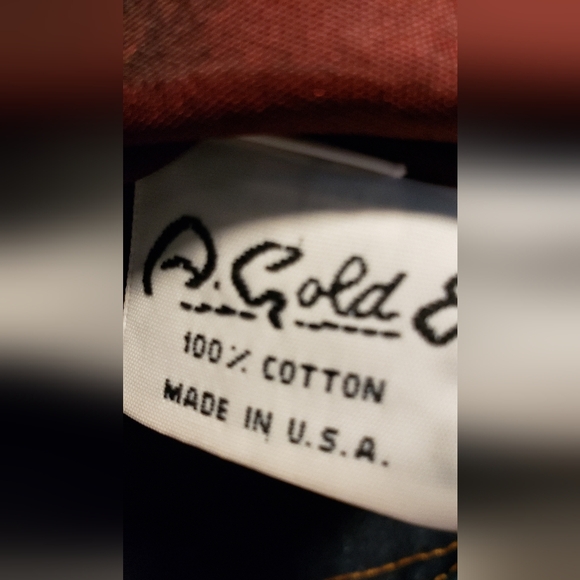 AGOLDE jeans jacket early 1990s true vintage size Medium - Picture 4 of 5